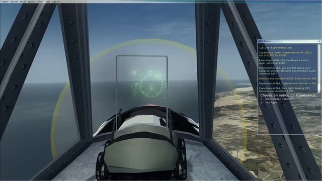 FSX - GMAD to GMMI - Republic P-47 Thunderbolt смотреть онлайн