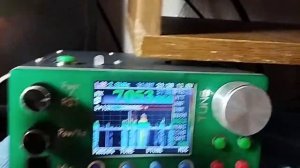 Трансивер Маламут, крымский вариант 50вт. Встроил тюнер n7ddc, демонстрация работы.