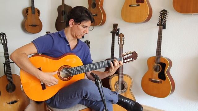 Ricardo Sanchis Carpio 1998 flamenco guitar - great sounding guitar with huge punchy sound смотреть онлайн