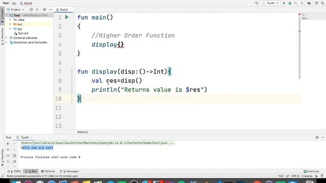 Kotlin Higher order function part-2 in hindi part -122 смотреть онлайн
