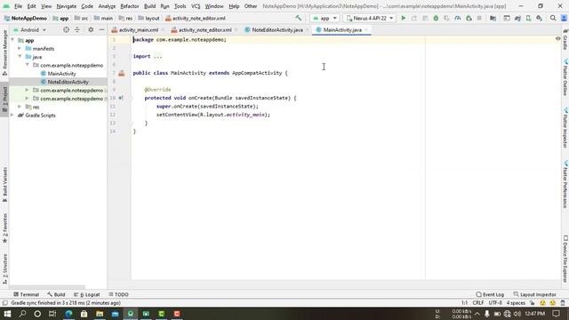 how to create Notes app in Android studio,Java and Permanent Storage||2021||bangla смотреть онлайн