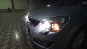 Штатный омыватель фар Astra H