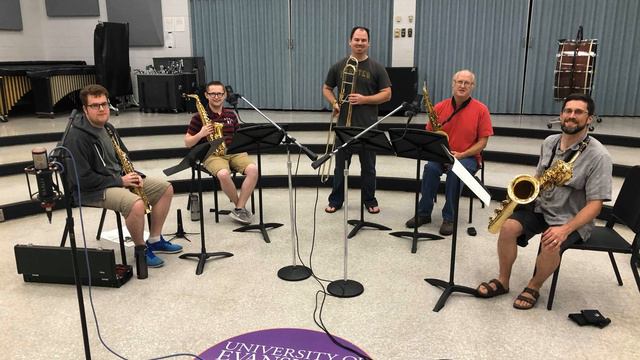 Jigsaw, Richard Lane; Joshua Britton, trombone, with saxophone quartet смотреть онлайн