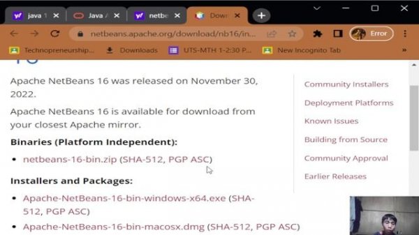 Java Tutorial: Installing Java and Apache Netbeans