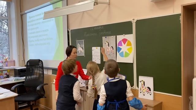 Открытый урок по ИЗО, 2 класс, Бахадирова Гулрух, итог урока смотреть онлайн