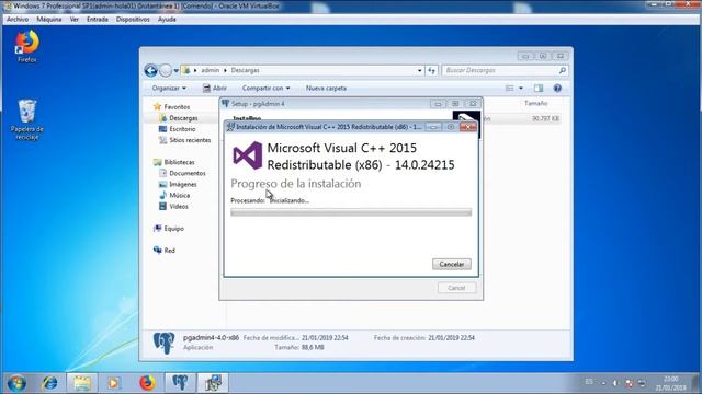 02 PostgreSQL. Instalación de pgAdmin4 en Windows 7 смотреть онлайн