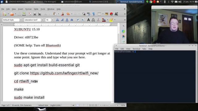 LENOVO G50 45 80E3 (Running Linux) Wonky Wi-Fi Solution смотреть онлайн