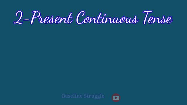 Lesson No. 3. Present Continuous Tense Structure with Examples | Present Continuous Tense смотреть онлайн