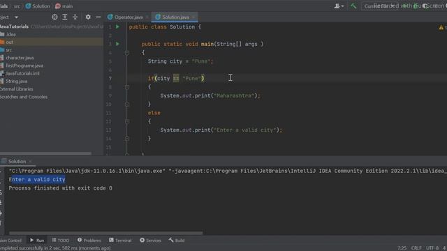 Automation Testing : Conditional statements in Java |( if, else if , nested if ) смотреть онлайн
