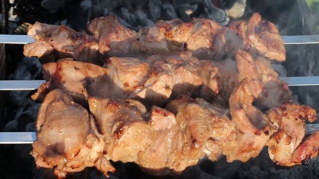 Вкусный шашлык из бедра индейки смотреть онлайн
