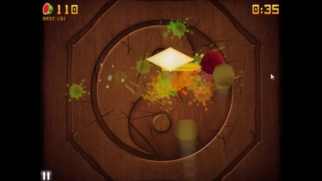 Обзор на замечательную игру Fruit Ninja!!![HD] смотреть онлайн
