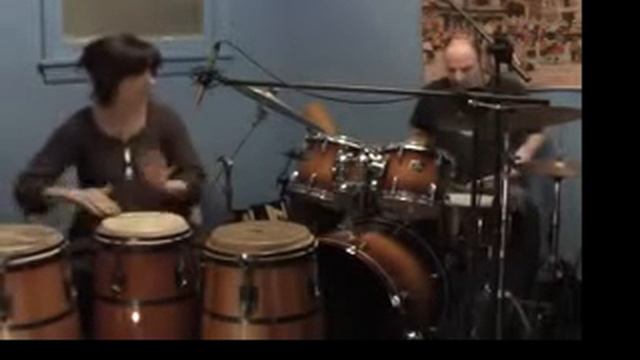 Conga Drumset percussion arrangement/solo смотреть онлайн