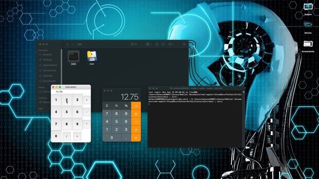 My Python GUI Calculator testing made by tkinter смотреть онлайн