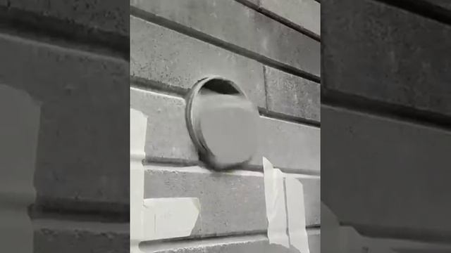 Бурение отверстия для приточной вентиляции в Казани