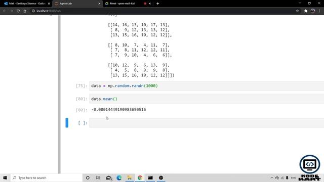 Machine Learning - introduction to numpy anf matplotlib смотреть онлайн