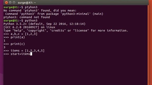 Курсы Python 3 Intermediate #2: Extended iterable unpacking смотреть онлайн