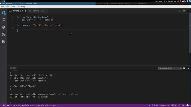 Introduction to Functional Programming with F# - Part 1 [Episode 001] смотреть онлайн
