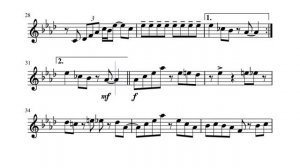 Glenn Miller & Joe Garland - In The Mood (Guitar arr.TAB sheet music, Noten, partition, spartiti)