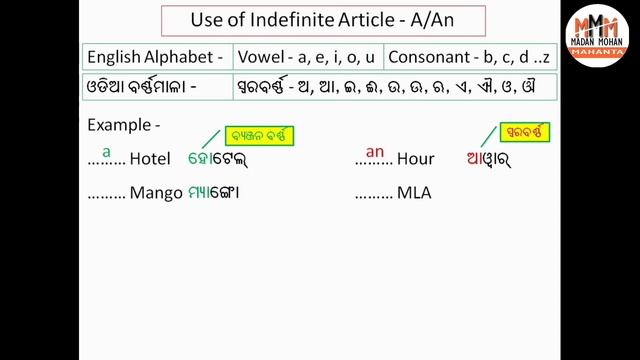 Translation This That English to Odia || Translation Easy Trick || Use of Articles A and An in Odia смотреть онлайн