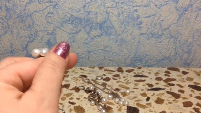 Мои серебряные украшения с жемчугом смотреть онлайн