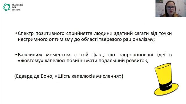 Методика "Шість капелюхів мислення" смотреть онлайн