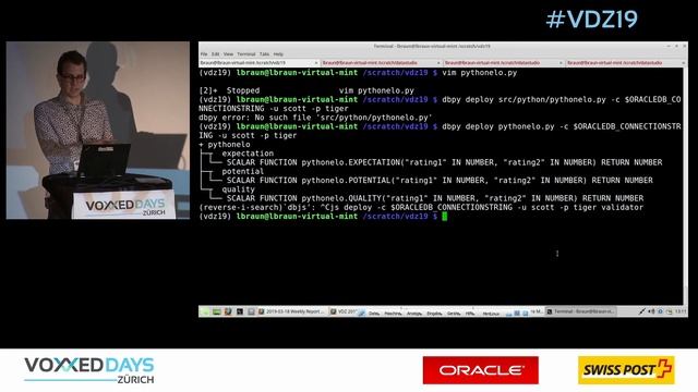[VDZ19] GraalVM & Database Multilingual Engine by Lucas Braun and Julia Kindelsberger смотреть онлайн