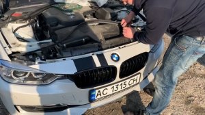 Как поменять решетку на bmw f30 m performance