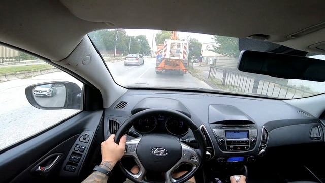 2011 Hyundai IX35 2.0CRDi 136hp 4x4 | POV Test Drive смотреть онлайн
