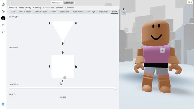 Как сделать себе маленький скин в roblox смотреть онлайн
