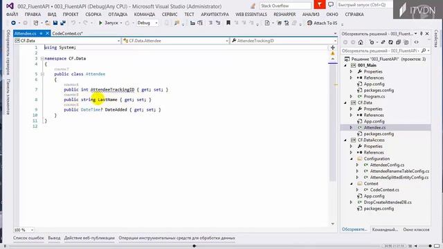 04 Fluent API & Data Annotations смотреть онлайн