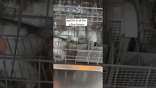 Dishwasher deep cleaning hack ?? #homehacks #cleaningtips #cleaningmotivation #cleaning смотреть онлайн