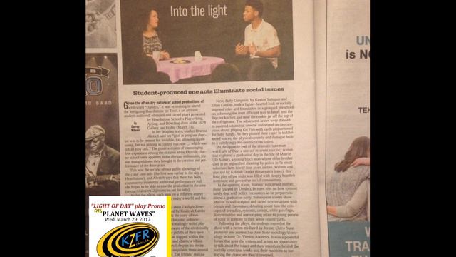 "Light of Day"Hearthstone Charter School Play PROMO@ KZFR 90.1FM CHICO CA, PLANET WAVES! смотреть онлайн