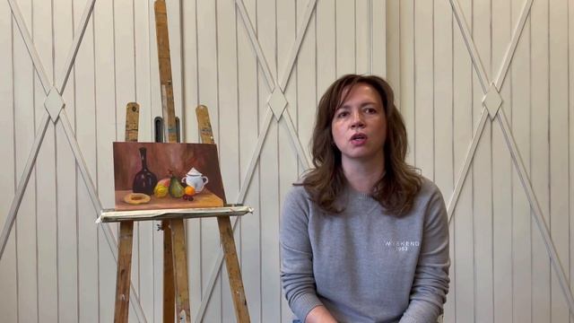 Отзыв ученицы базового курса по основам живописи Творческий Старт в студии рисования МАРГО смотреть онлайн