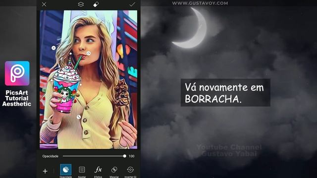 Trasformar foto em desenho - Como cartoonizar no PicsArt | Melhor app editor celular Android / iOS смотреть онлайн
