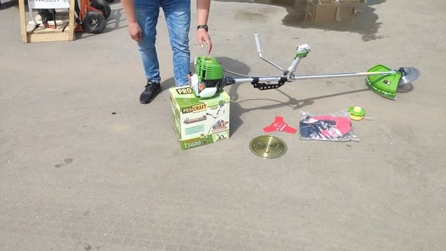 Новинка!!! Четырехтактный триммер!!! ProCraft T5600!!! смотреть онлайн