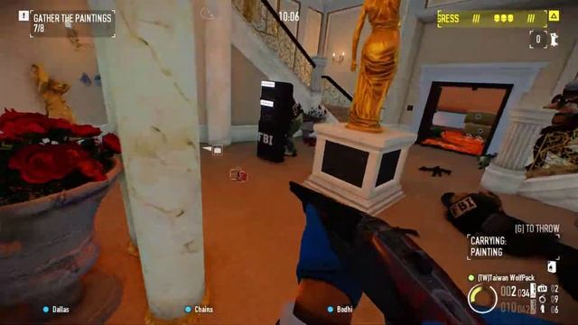 "PSYCHO STYLE" Payday 2 Scarface Mansion Overkill Loud Gameplay No Commentary смотреть онлайн