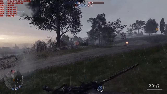 Battlefield 1 MP (CZ) - Intel Core i5 4690 3.50Ghz - MSI GTX 1060 GAMING X 3G смотреть онлайн