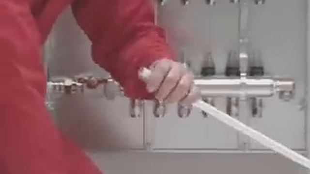 Монтаж водяного теплого пола: укладка по рейкам смотреть онлайн