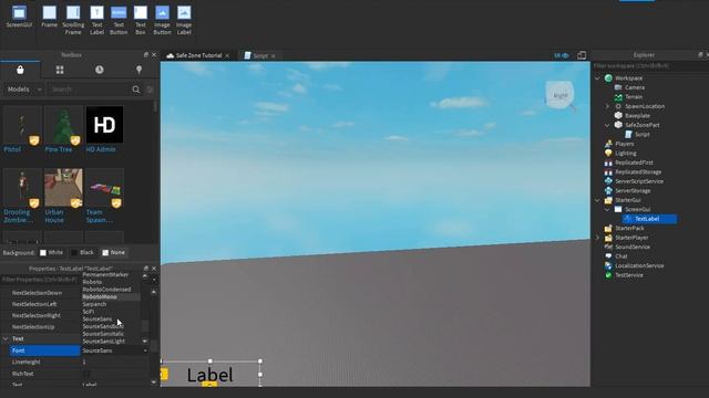 HOW TO MAKE A SAFE ZONE - ROBLOX STUDIO смотреть онлайн