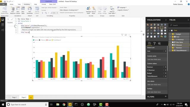 DAX for Power BI - MAX of Multiple Columns or Measures смотреть онлайн