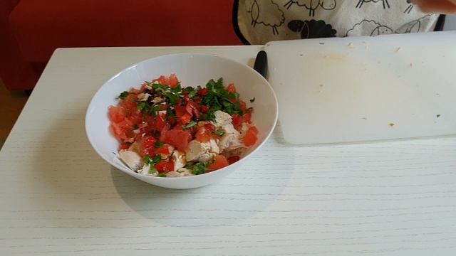 ТАЙСКИЙ САЛАТ ИЗ КУРИНОЙ ГРУДКИ. Быстро и вкусно смотреть онлайн