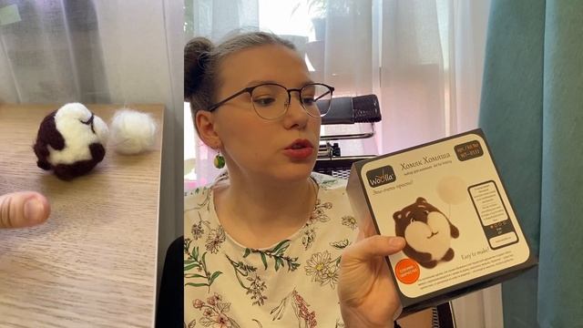 Обзор набора для валяния || Милый Хомяша смотреть онлайн