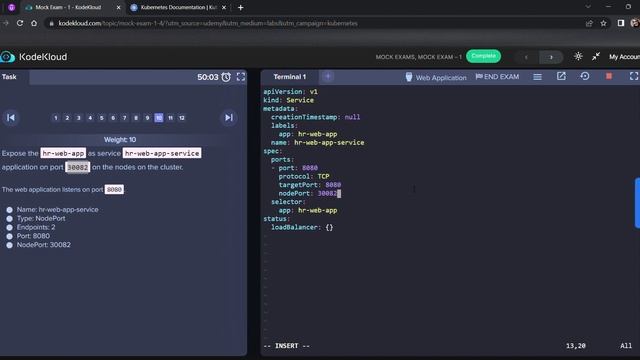 CKA Mock Exam 1 - KodeKloud Udemy 100% Solution смотреть онлайн