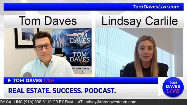 Tom Daves Live with New Listing Agent Lindsay Carlile! смотреть онлайн