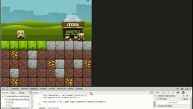 Creating a mini-game with MightyEditor and Phaser смотреть онлайн