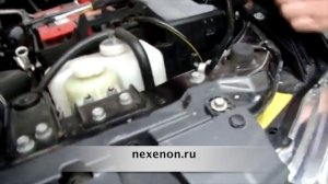 Если лампа провалилась в фару...