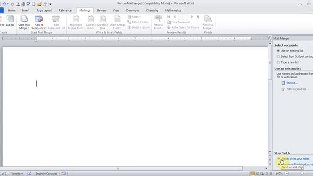 Add individual images to Mail Merge смотреть онлайн