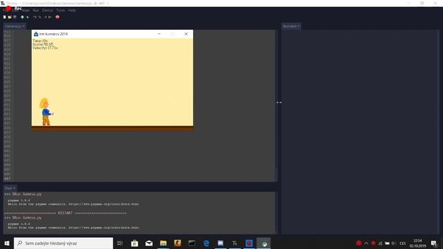 Python 3+, Simple 2D game done in few hours from scratch смотреть онлайн