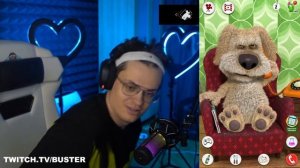 БУСТЕР РОФЛИТ НАД БЕНОМ | БУСТЕР ИГРАЕТ В ГОВОРЯЩЕГО БЕНА