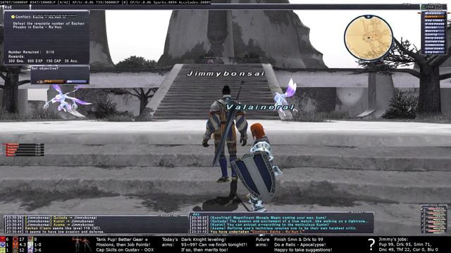 FFXI | Finishing Dark Knight! | Comparing With & Without Experience Campaign! смотреть онлайн